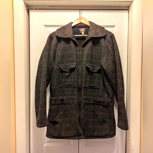 Men's Johnson Wollen Mills Lined Wool Jacket - 38 - XS